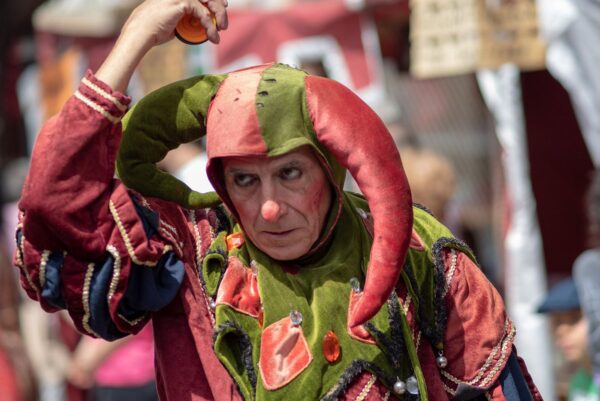 May 01, 2019 City of El Alamo, Guadalajara, Spain, Medieval market
